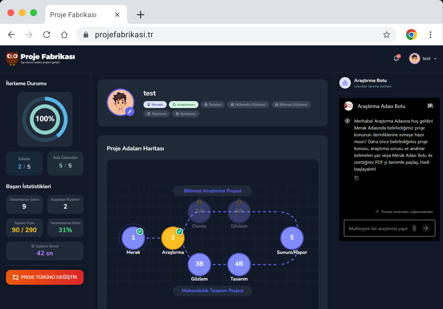 Proje Yönetim Platformu